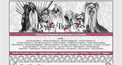 Desktop Screenshot of doggiebowties.com